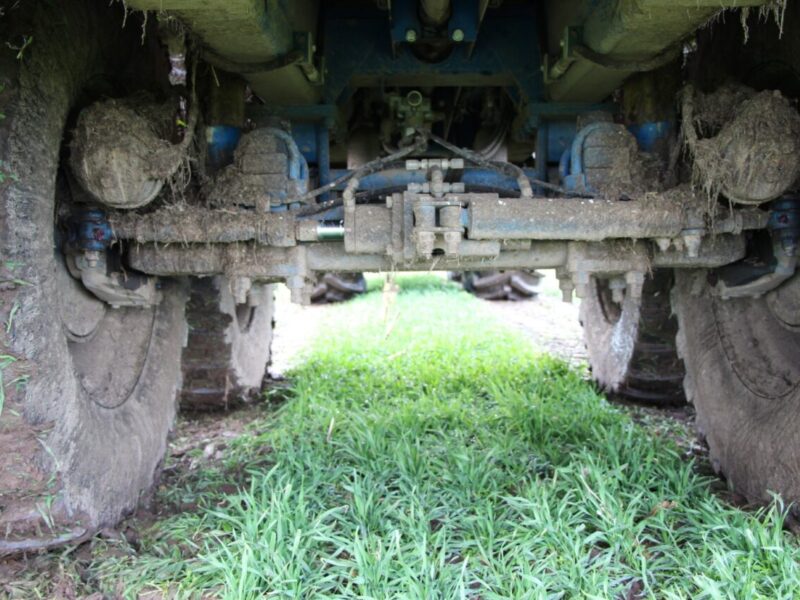 A Rear Steering Axle Has Helped Limit Crop Damage When Turning