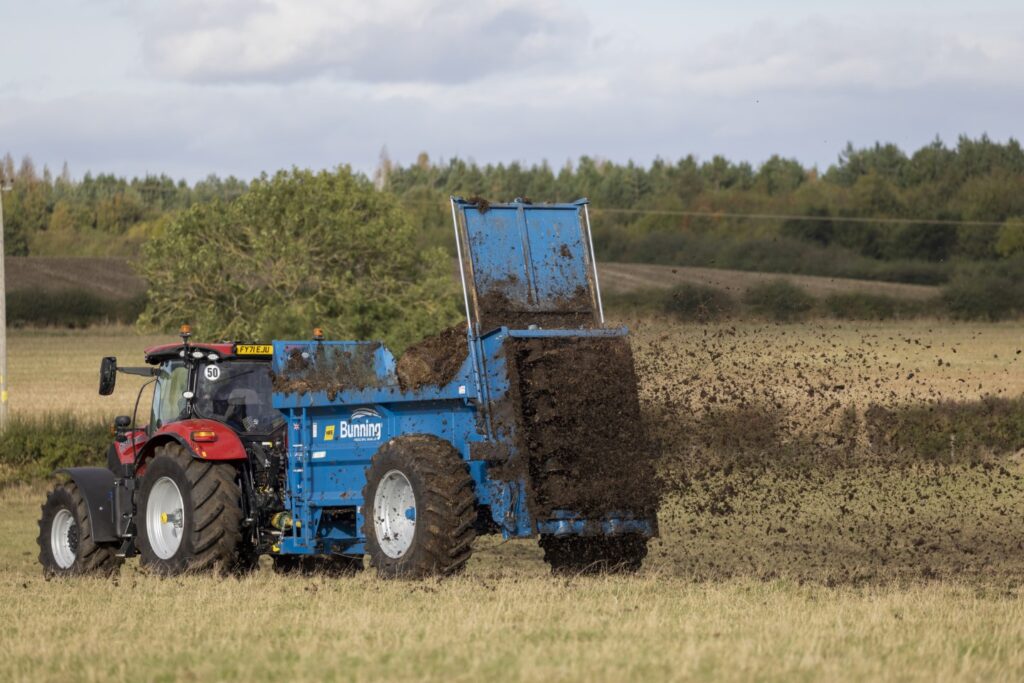 Bunning will show four spreaders at the Royal Highland Show, including the Lowlander 105 TVA