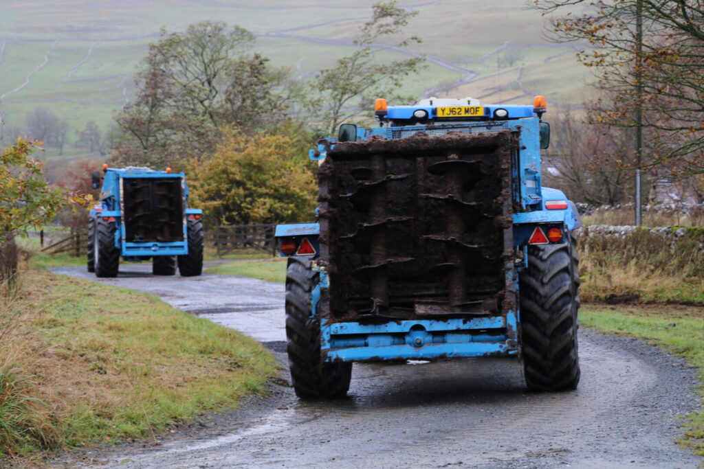 Owning two spreaders offers James flexibility to increase daily outputs by running them together should jobs allow